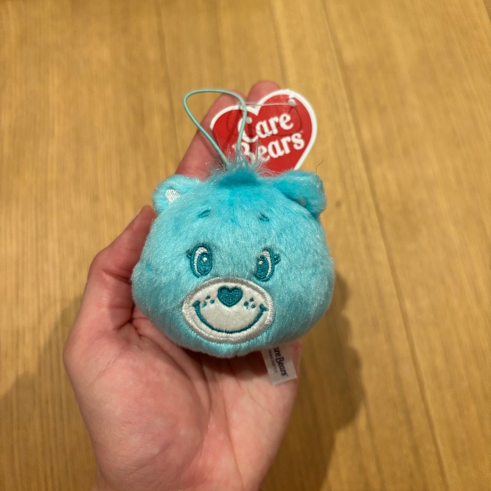 Care Bears Heartsong Bear Japan Exclusive Plush Keychain - NEW WITH TAG
